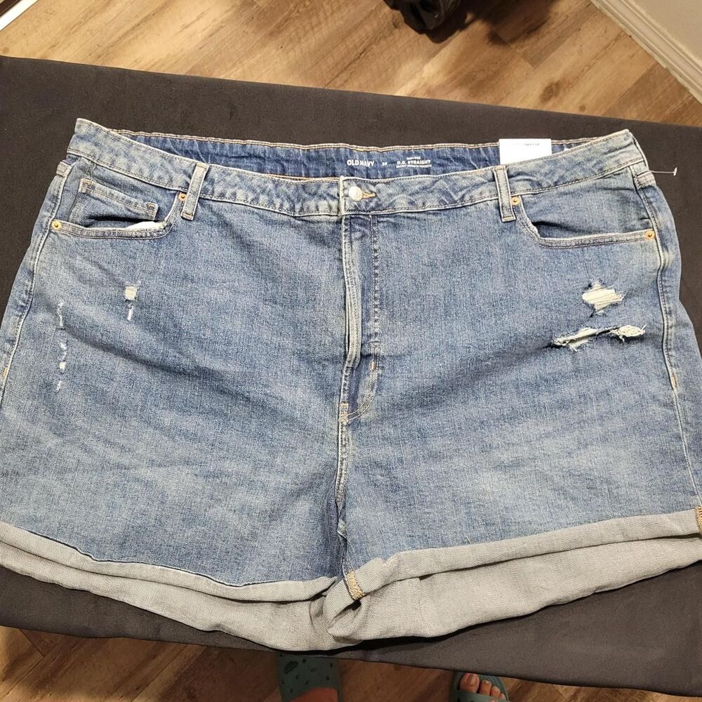 Plus size 28-Old-navy Women's Blue Shorts